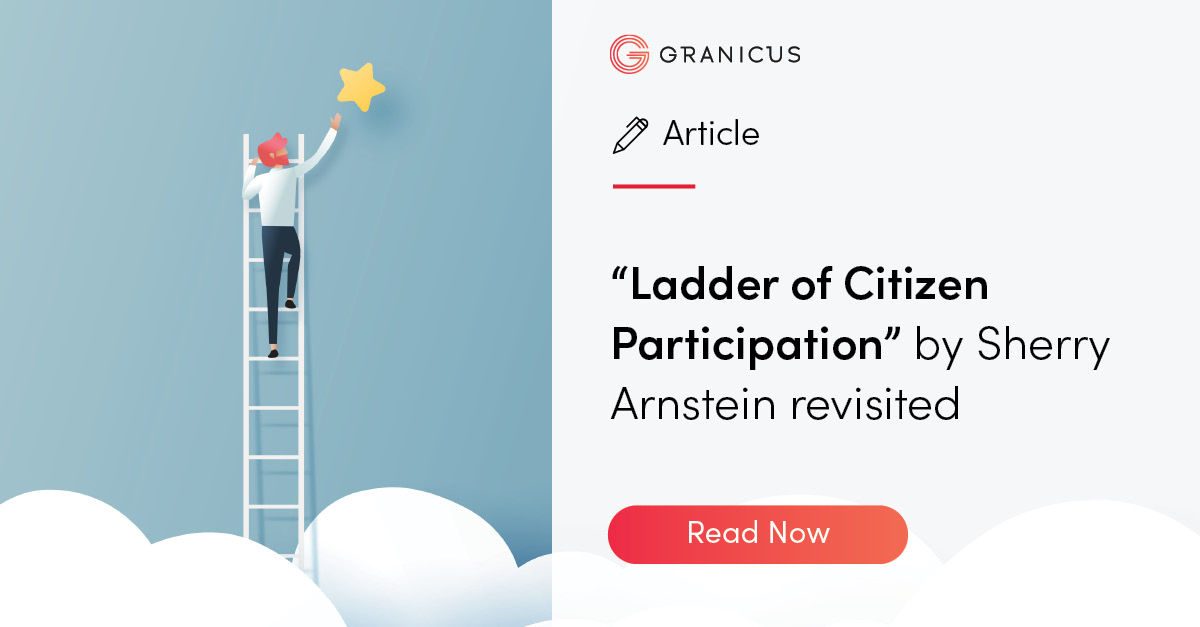 "Ladder Of Citizen Participation" By Sherry Arnstein Revisited